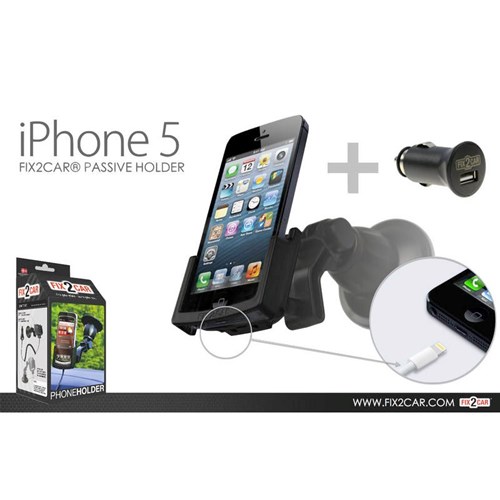Fix2Car Passiv Holder med sugekop